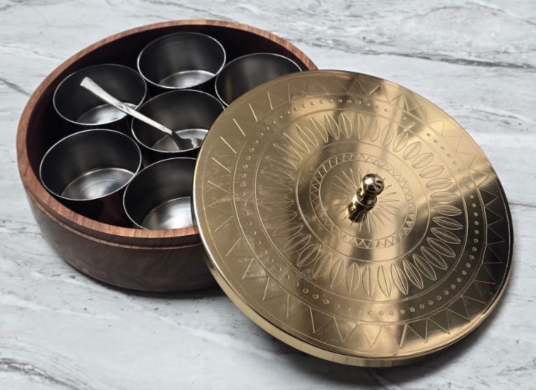 BittyJoy Premium Wooden Spice Box - Image 2
