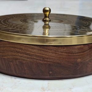BittyJoy Premium Wooden Spice Box