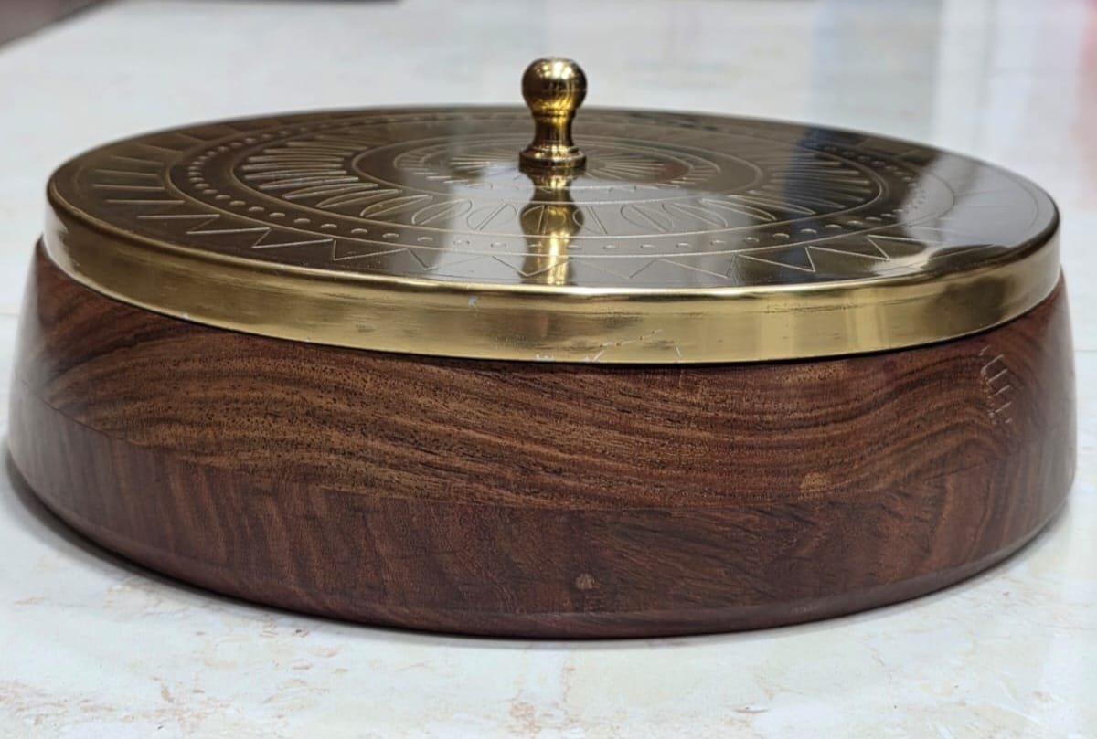 BittyJoy Premium Wooden Spice Box